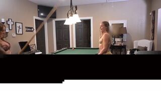 Alexandra Qos Hotwife Bema And Katie Karr Pool Table Orgy With Tribalbbc