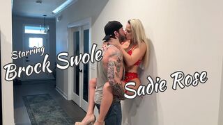 Brock Needs a Lil Help From His Neighbor Sadie Rose