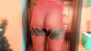 Ebonystar's new lingerie pleases Mr Jackcock