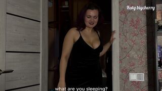 Stepmom came from a party and does not let her stepson rest