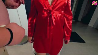 Tape Bondage Session with Hitachi Ends in Multiple Orgasm and a Huge Squirt