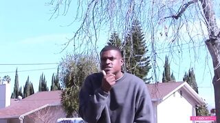 Nubian beauty with big butt rides BBC