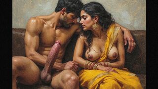 Indian milf married tamil aunty sex with two collage boys hot hardcore fucking