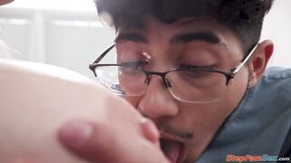 As your motherinlaw I will teach you how to tittyfuck a girl