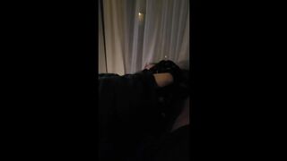 After a Short Back and Foot Massage, the Stepsister Decided to Jerk off to Her Stepbrother, Big Cumshot