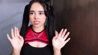 Cheerleader Girl in the Neighborhood