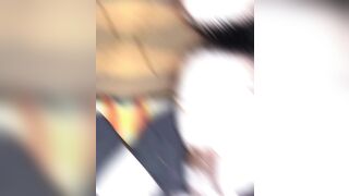 I got a professional gumjob from my stepmom with her pink fake nails