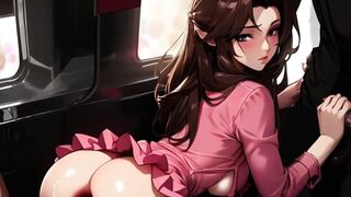 Big Titty Tifa and Skinny Aerith Star in Spicy Toons Hentai