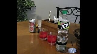 Interracial amateur blowjob