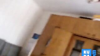 Russian Amateur Brunette MILF Loves Cock