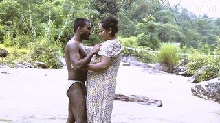 Indian Girlfriend Romantic Seductive Sex with Boyfriend Riverside