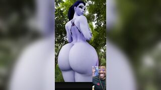 Thicc Fat Ass Widowmaker Twerking, Halloween Mercy Fucking, Raven Cock Tease, Compilation