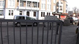 German Married Woman Fucks with Neighbor After Husband Leaves Home