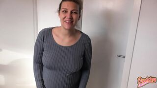 He licks his cum out of my pregnant pussy