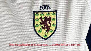 Mrs Mature Feet celebration the Scotland Mens Football Team