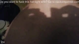 Mature Hairy Natural Blonde in Amateur Interracial Video