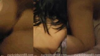 Naughty Natty loves getting fucked by BBC in front of Cuck