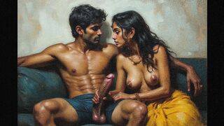 Pussy licking and banged by stranger in train during travel