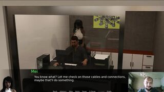 Sucked Under the Table at Work