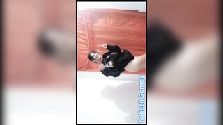 18-year-old College Girl Plays with Her Stepbrother's Cock