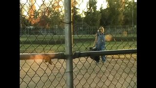 Wet Lesbian Love for Two Young American Blondes