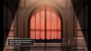 Hentai Game - Summer Clover - Unholy Confession! Hot Cleric Performs Blowjob in the Booth