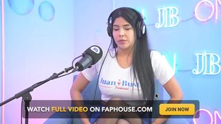 Busty Mayaofi Goes Wild Riding the Machine and Ends up Asking for All the Cameraman's Cum on Her Face.