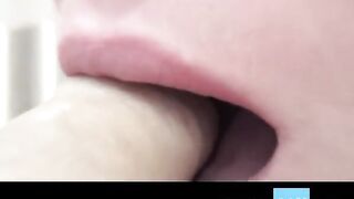 Polish Amateur Dick Touches Nose on Webcam