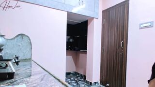 We Have Sex in the Kitchen When Her Husband Is Not Watching.