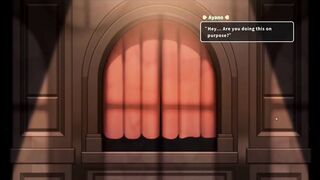 Hentai Game - Summer Clover - Unholy Confession! Hot Cleric Gyaru Performs Blowjob in the Booth