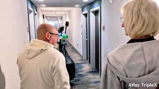 GILF Squirts and Gets Creampied