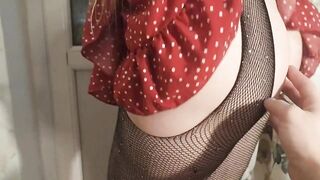 Big Dildo Threesome with Blonde Babes on First Date