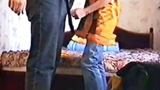 Russian Amateur Couple's Intimate Blowjob Session