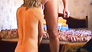 Russian Amateur Couple's Intimate Blowjob Session
