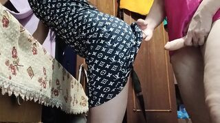 While My Boyfriend Went to the Store, His Stepsister Fucked Me