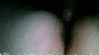 Gorgeous WHITE woman fucking her BBC lover!