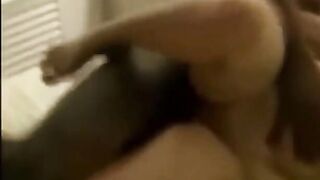 Big-Tit Amateur Hotgirl Orgasms on BBC