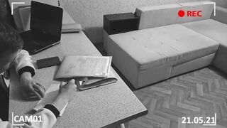 Director spanked a naughty student