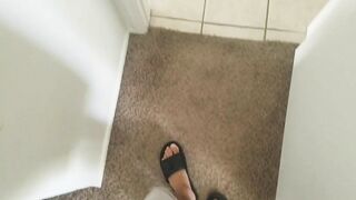 Blonde Amateur Bent Over and Fucked After Masturbating