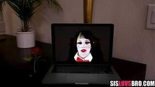 Step-Brother Fucks Step-Sister On Halloween