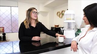 I fuck my best friend's boyfriend in front of her, and we almost get caught.