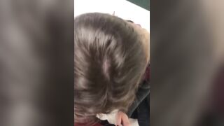 Pompino Interrazziale all'Intervallo con una Asiatica Amatoriale