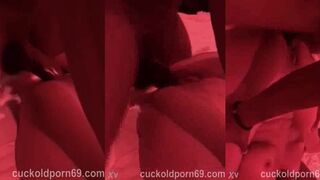 Cuckolding Wife Fucks Black Guy & Films it for Hubby