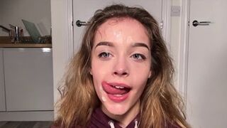 Kitty Cashew Deepthroat Blowjob, Rough Fuck with Facial Video Leaked