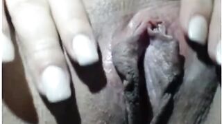 Big Tits Webcam Girl Fingers Her Pussy