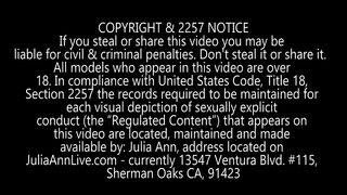 Julia Ann Bathroom JOI