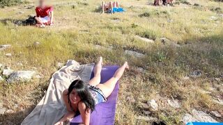 Viewing Mega Creampie in the Middle of the Park