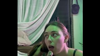 Sister-in-law got covered in milk - AMATEUR