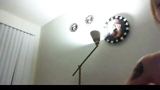 Pregnant Tattooed MILF on Webcam