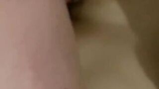 Milky Massage: Husband Drinks From Her